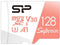 Silicon Power Superior - microSDXC 128GB - UHS-I U3 V30 A1 - 100MB/s lezen 80MB/s schrijven
