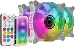 Mars Gaming MF-3DKIT - 3x 120mm Ventilatoren - Fluid Bearing - Max 14dB(A) (3 stuks)