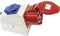 PCE 9225-6 CEE-wandcontactdoos 32 A 5-polig 400 V 1 stuk(s)