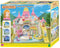 Sylvanian Families 5743 - Zonnig Kinderopvang Kasteel - Bloemen hangoor konijn baby - Regenboogoutfit