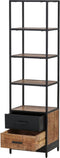 Boekenkast Kirby 50 cm mangohout - Naturel