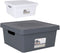 Opbergbak met Deksel Confortime Vierkant Met deksel 10 L