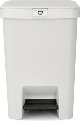Brabantia StepUp - Pedaalemmer - 25 liter - Gerecycled - Light Grey