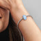 Pandora Moments Dames Bedel Zilver - Blauw