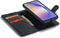 CaseMania Samsung Galaxy A35 - Bookcase hoesje - 2-in-1 Magnetisch Uitneembaar - Zwart