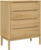 vidaXL - Ladekast - FLORO - massief - grenenhout - wasbruin