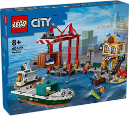 LEGO City Haven - Vrachtschip speelgoed - 8 minifiguren - 1226 onderdelen
