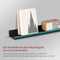 Woltu Wandplank Set 3-delig Zwart - 2x 30x5x10 cm & 1x 60x5x10 cm