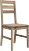 vidaXL - Eetkamerstoelen - 2 - st - massief - acaciahout