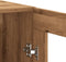 vidaXL - Wandkast - 69,5x34x90 - cm - artisanaal - eikenkleurig