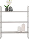 Wandrek Beja - 48x17x55 cm - grijs staal