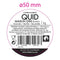 Quid Maison - Waterfles - Glas 1 L - Grijs (12 Stuks)