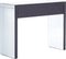 Beliani TILLY - Kaptafel - Zilver - Glas