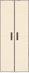 vidaXL - Schoenenkast - 60x30x166 - cm - stof - crèmekleurig
