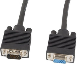 Lanberg CA-VGAC-10CC-0030-B+ - VGA-kabel - 3 m - Zwart