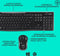 Logitech MK270 - Draadloos Toetsenbord en Muis Combo - QWERTY - Zwart