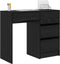 vidaXL - Zwart - Eiken - Schrijfbureau - Zwart - eiken - Spaanplaat, - laminaat - Compact