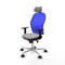 Piqueras y Crespo 1D086N2 - Bureaustoel - Hoofdsteun - Lichtgrijs