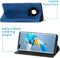 iMoshion Hoesje Geschikt voor Huawei Mate 40 Pro Hoesje Met Pasjeshouder - iMoshion Slim Folio Bookcase - Donkerblauw