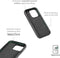 Mujjo Impact Case - iPhone 15 Pro - MagSafe compatibel - Zwart