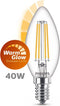 Philips LED Kaarslamp - E14 - Dimbaar 3.4 W 470 lm warmwit licht
