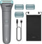 Philips Series 3000 - Bodygroomer - Drievoudig scheersysteem - Grijs
