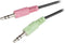 Natec NSL-1295 - On-Ear Headphones - Draad - Microfoon - Zwart