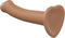 Strap-On-Me - Semi-Realistische Dual Density Buigzame Dildo Caramel M