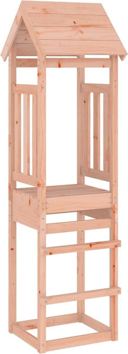 vidaXL Speeltoren 52,5x46,5x206,5 cm massief douglashout