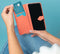 iMoshion Hoesje Geschikt voor Samsung Galaxy A72 Hoesje Met Pasjeshouder - iMoshion Mandala Bookcase - Oranje
