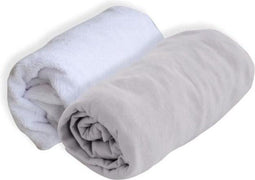 DOMIVA Lot 1 Alese + 1 hoeslaken - 60 X 120 Cm - Pearl