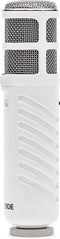 Røde Podcaster - Microfoon - Zero-latency monitoring - Wit