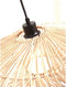 GOOD&MOJO Hanglamp Zanzibar - Rotan Wit - Ø40x12cm - Modern - Hanglampen Eetkamer, Slaapkamer, Woonkamer