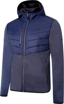 Dare2B Narrative fleece van rekbare stof Outdoorjas Heren - Blauw - Maat S