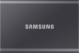 Samsung Portable T7 - Externe SSD - 1 TB - USB C 3.2 - Geschikt voor iPhone 15 en 16 - Grijs