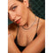 Laura Ferini Chiara - Dames Ketting - 2 lagen - 18K Wit Verguld - Zilver