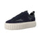 Kennel + Schmenger ZAP - Dames Lage Sneakers - Plateau - Blauw - Maat 39.5