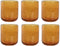 Home ESPRIT - Glazenset - Kristal 320 ml - Amber (6 stuks)