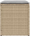 vidaXL - Tuinkrukken - met - kussens - 2 - st - 40x40x43 - cm - poly - rattan - beige
