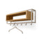 SCHOOL 80 - Wandkapstok - Minimalistisch - Silky Taupe / Eiken