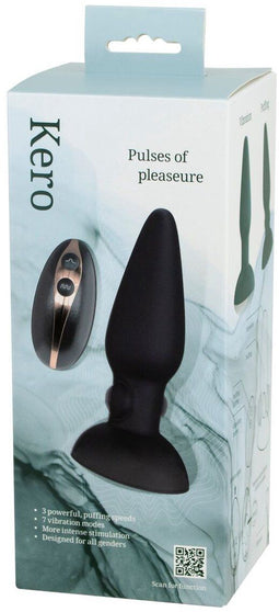 Anale Plug Seven Creations Zwart