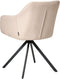LITHIA - Set van 2 stoelen - Lichtbeige - Bouclé