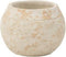 J-Line Bloempot Rustiek Klei Wit Medium - Ø 20.00 cm