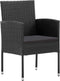 vidaXL - Tuinstoelen - 2 - st - poly - rattan - zwart