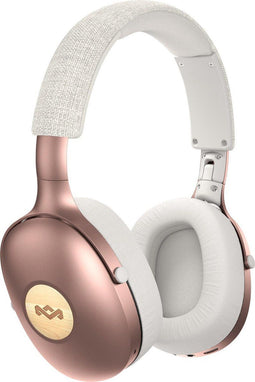 House of Marley Positive Vibration XL - Hoofdtelefoon - 50 mm drivers 24 uur batterij - Koper Wit