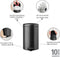 Brabantia NewIcon Prullenbak - 20 liter - Geurdicht - Confident Grey