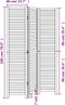 vidaXL-Kamerscherm-met-3-panelen-massief-paulowniahout-zwart