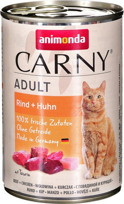 Animonda Carny Adult - Rund met Kip - 6 x 400 g