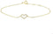 Marie Celeste - Armband - Hart zirkonia 16,5 - 18,5 cm - Goud