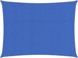 vidaXL - Zonnezeil - 160 - g/m² - rechthoekig - 4x5 - m - HDPE - blauw